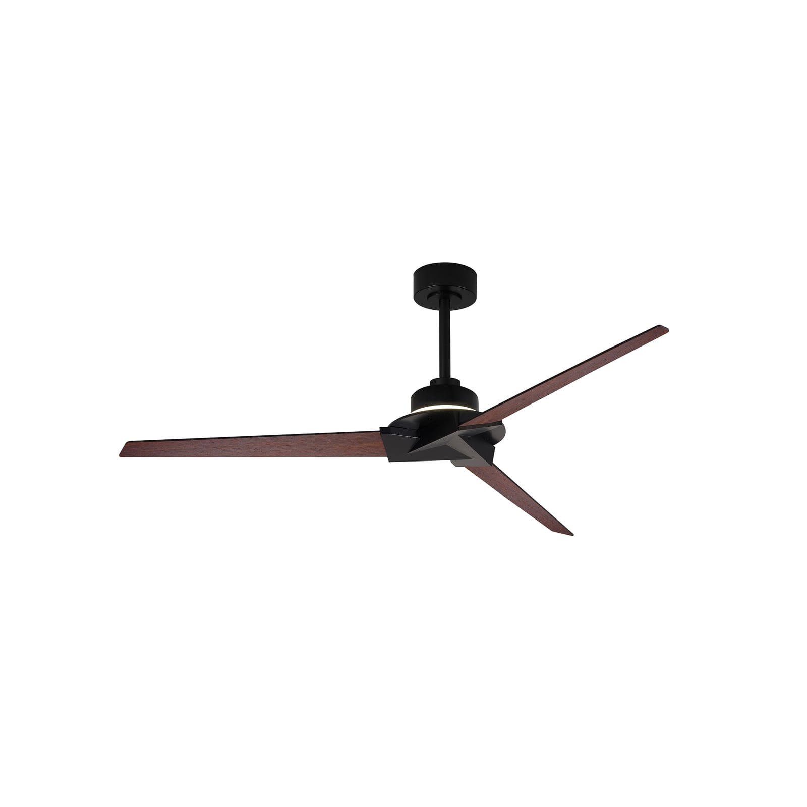 Ventilador de teto LED Brisa Mini preto/madeira silencioso - Mantra Ventilador de teto LED Brisa Mini preto/madeira silencioso - Mantra