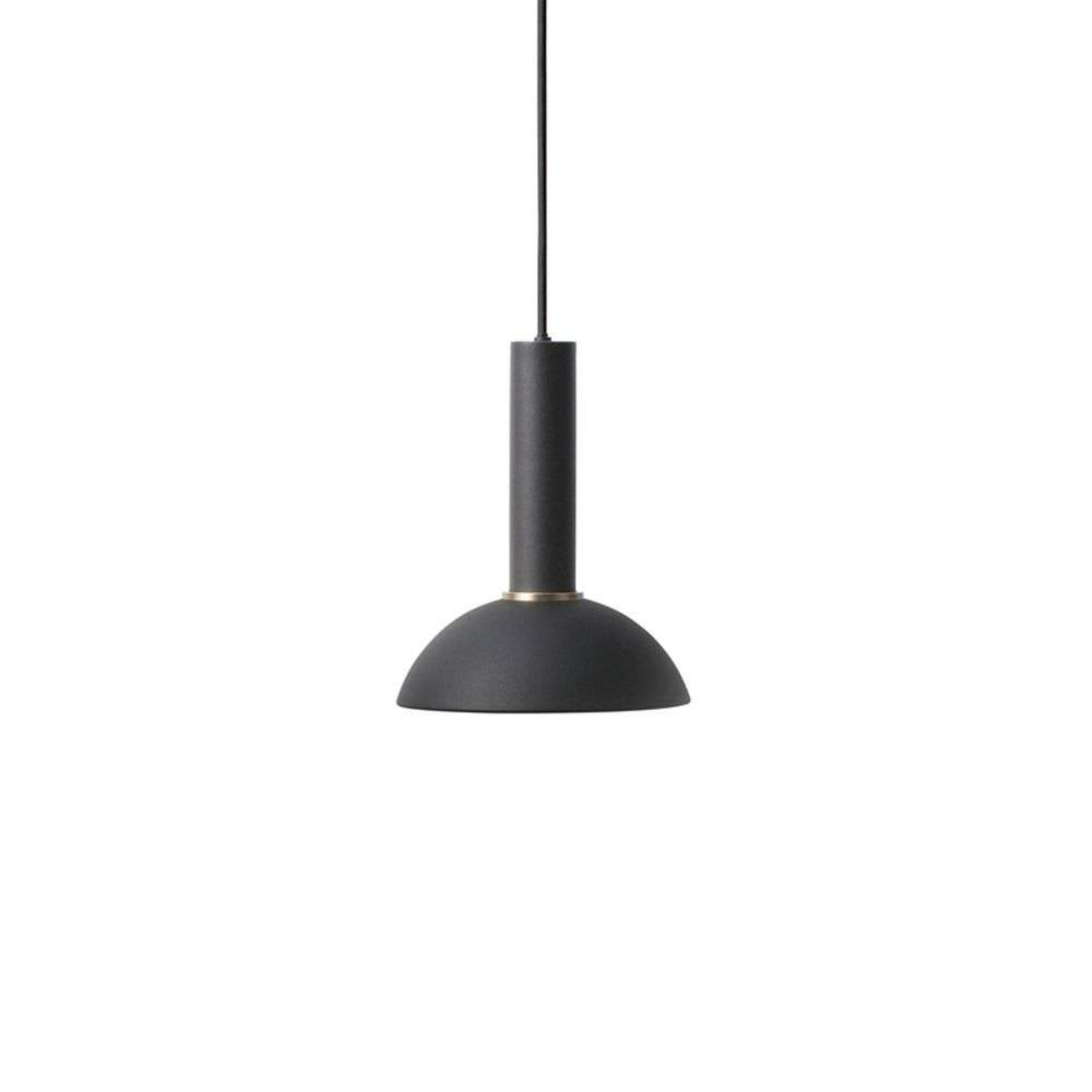 Collect Lampa Wisząca Hoop High Black - Ferm Living