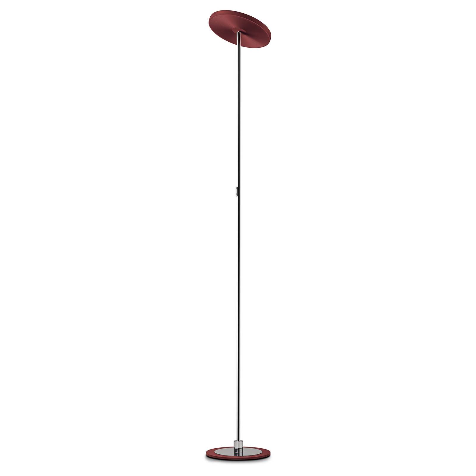 E-shop OLIGO Decent Max stojaca LED lampa červená matná