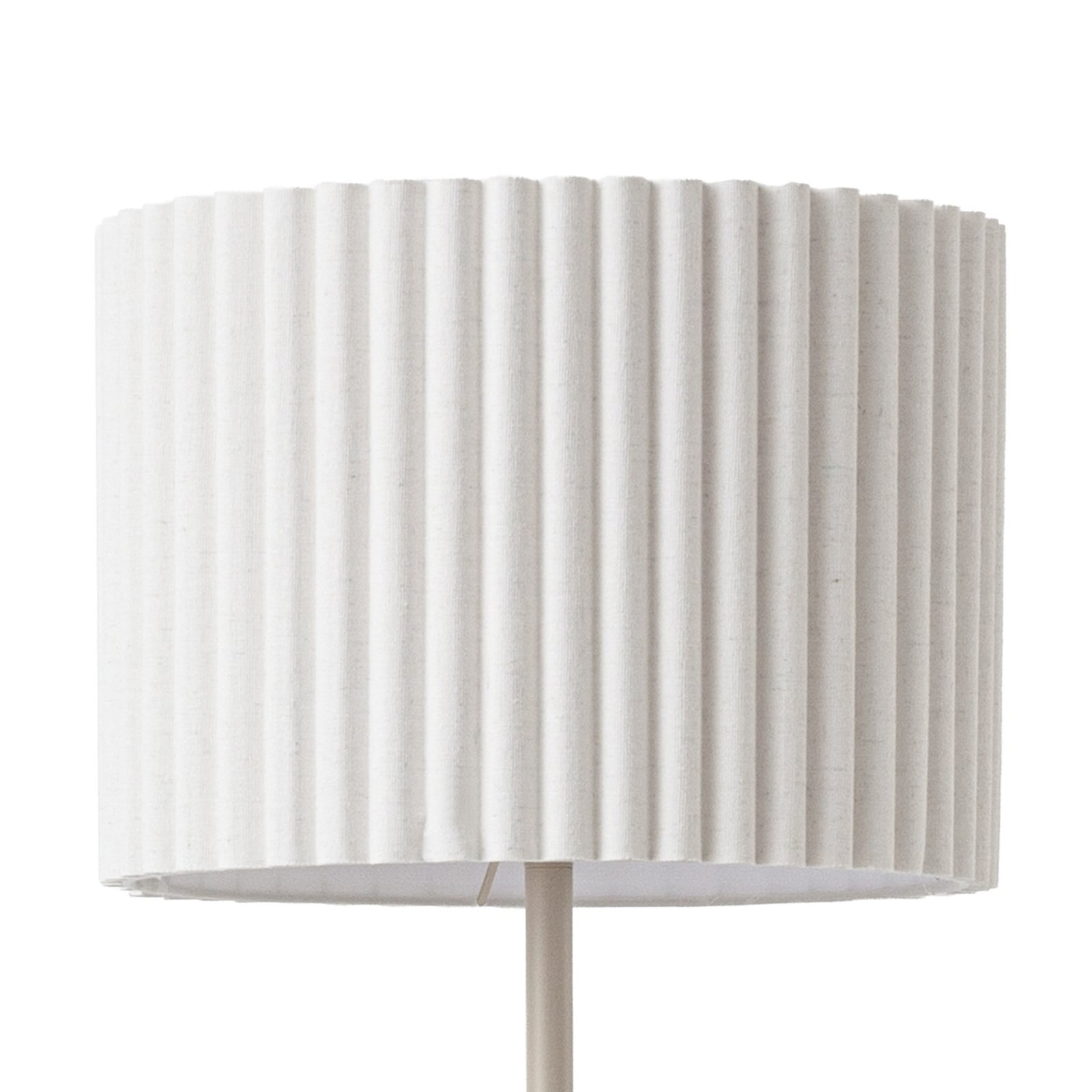 Libbie Stehleuchte, beige, Höhe 150 cm, Leinen, Metall, E27 - Lindby Libbie Stehleuchte, beige, Höhe 150 cm, Leinen, Metall, E27 - Lindby