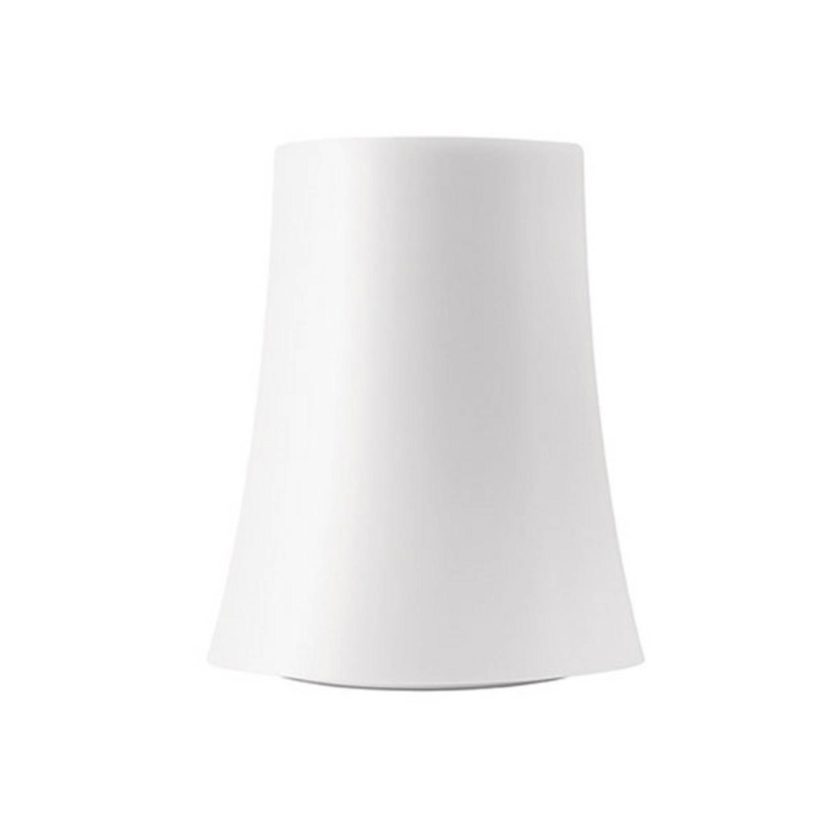 Foscarini Tischlampe für Wohn- / Esszimmer weiß -Designer Tischleuchte - weiß / opal -, Stahl lackiert