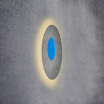 Escale Blade Open LED-Wandlampe RGBW Beton