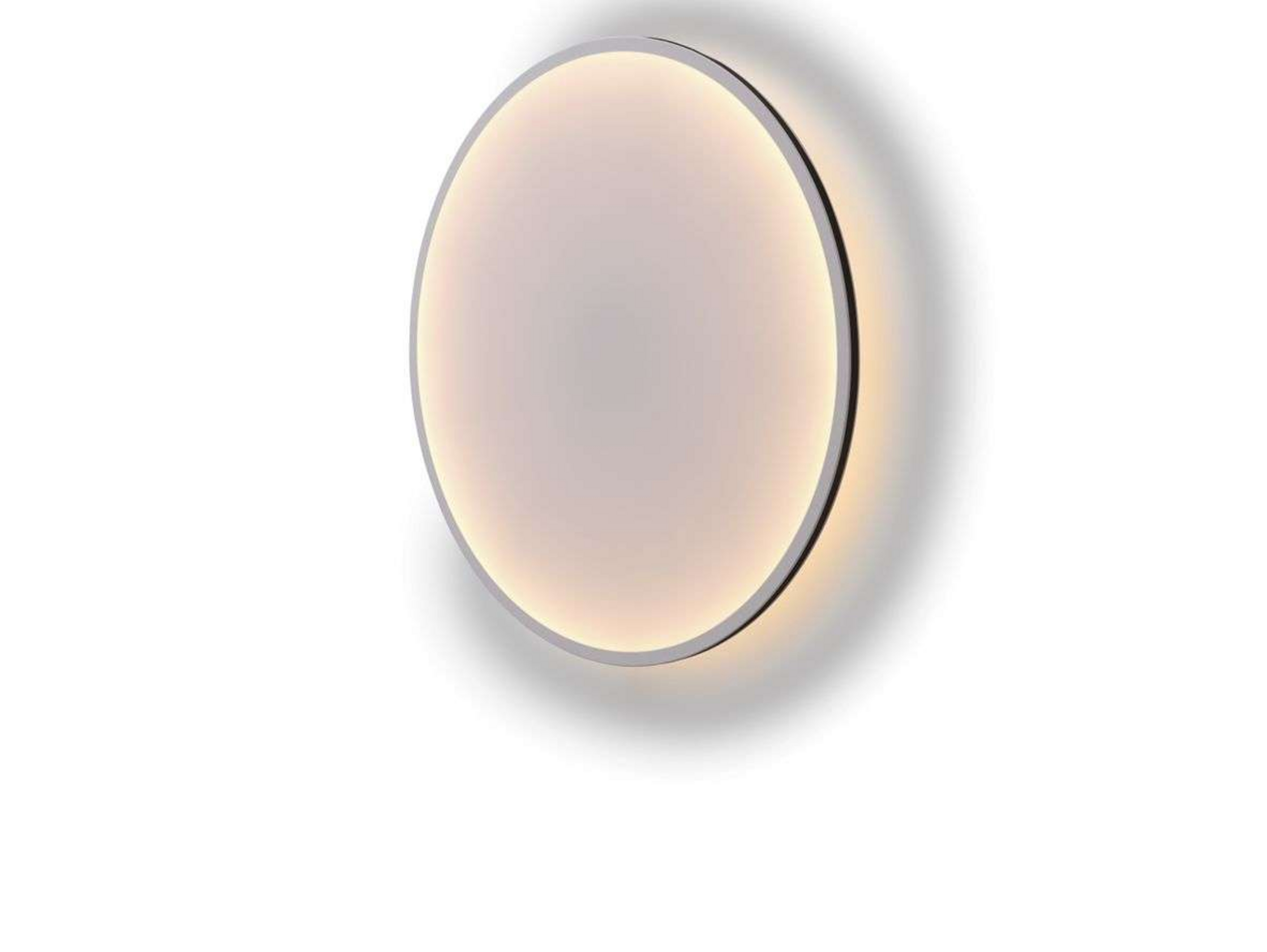 Calm Applique Murale Ø90 White/Black - Muuto