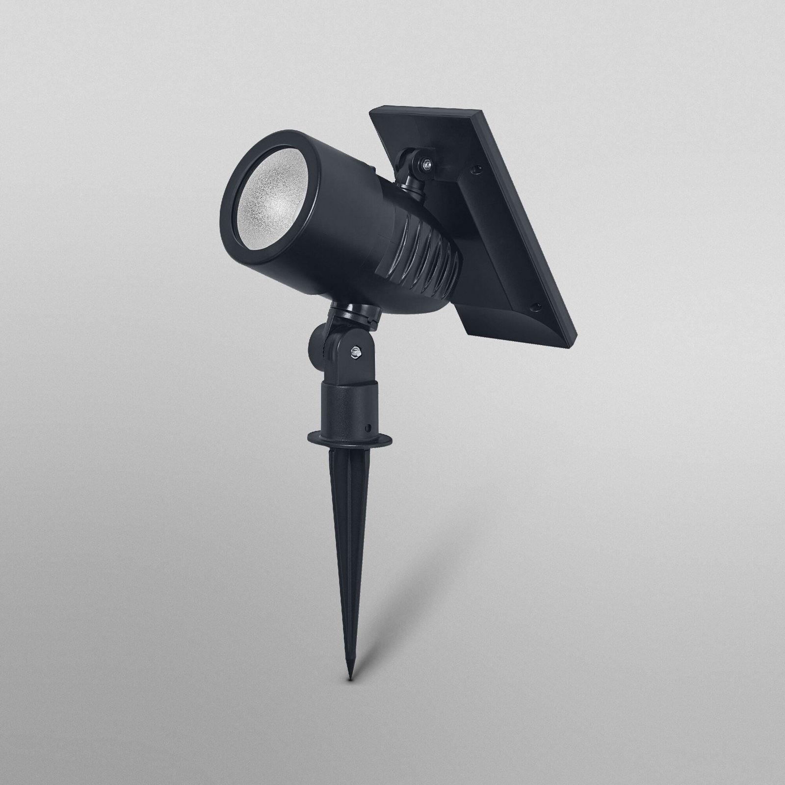 OSRAM SMART+ Solar-LED-Spot, schwarz, Erdspieß, RGB CCT IP44