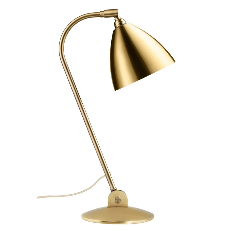 GUBI – Bestlite BL2 Bordslampa Ø16 Mässing/Mässing