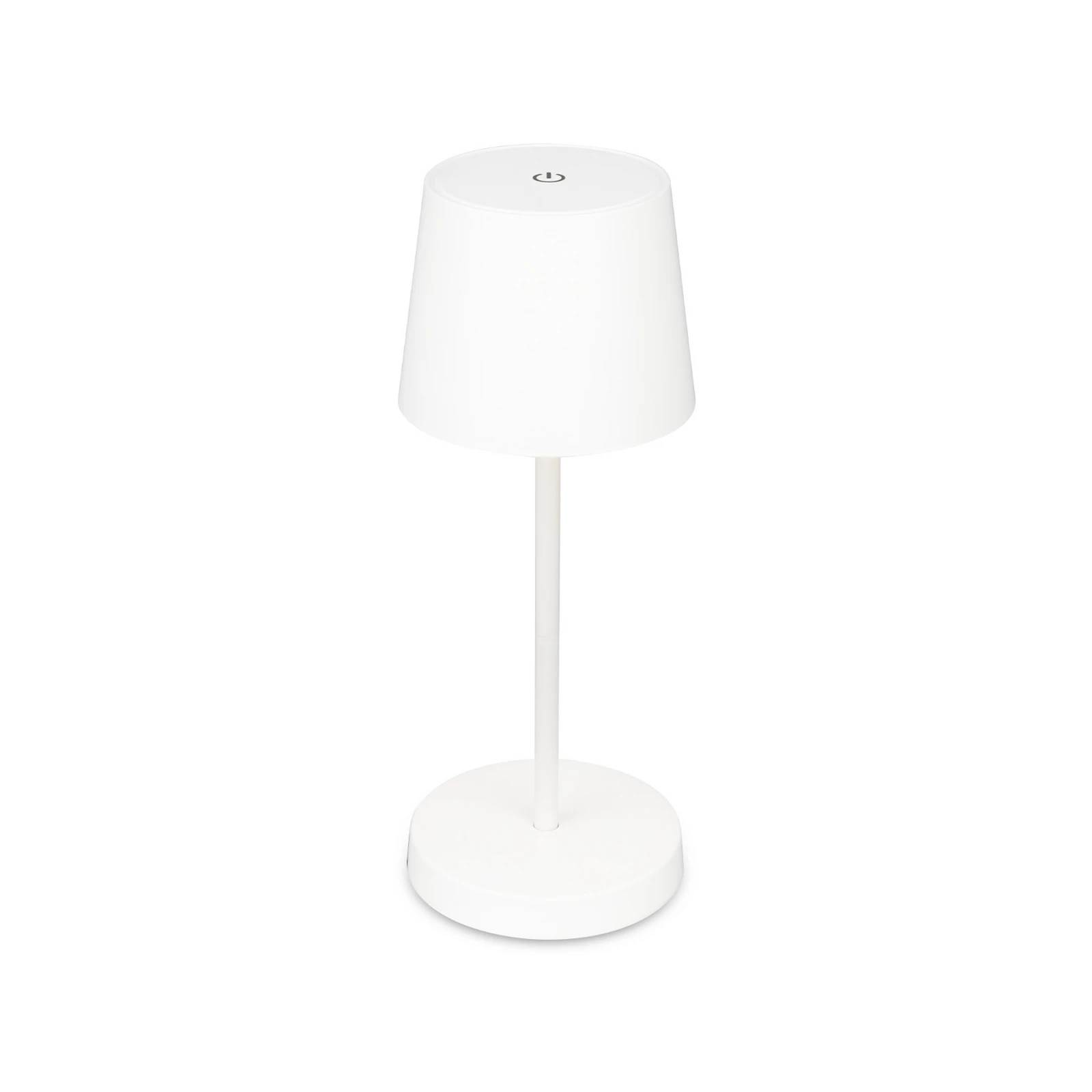LED-Tischleuchte Piha mit Akku, weiß