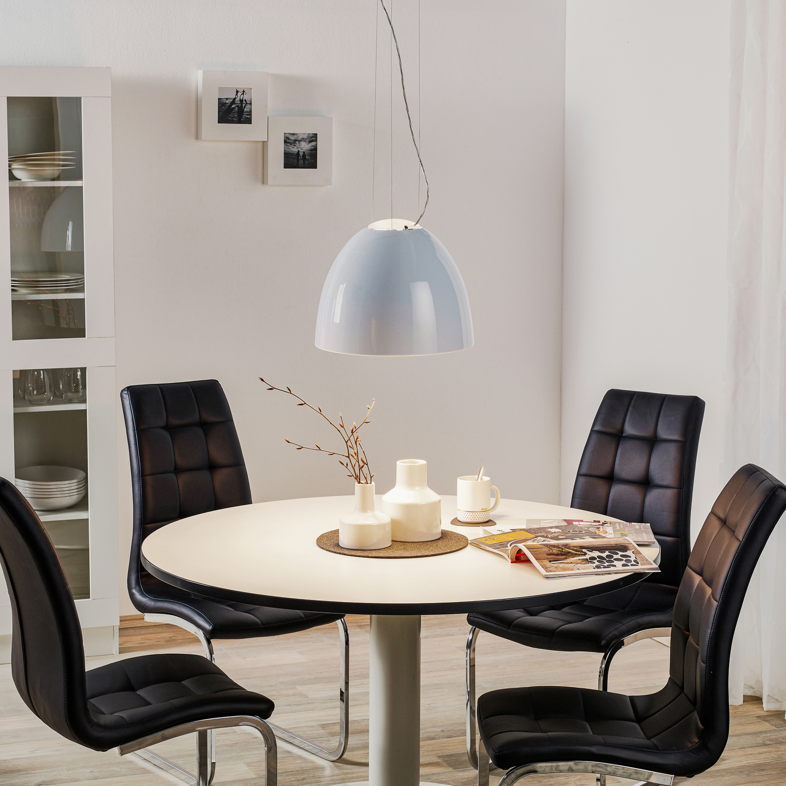 Nur Mini Gloss S Suspension Blanc - Artemide