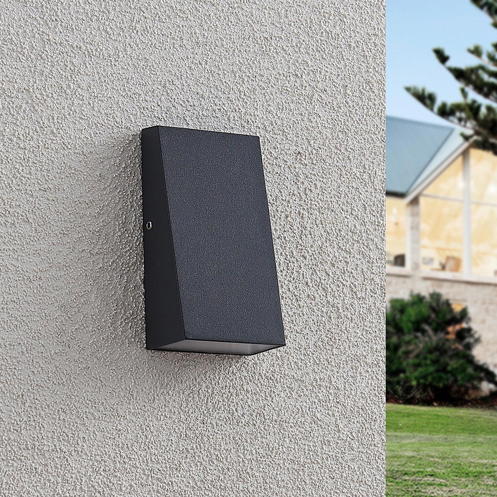 Adarey LED OutdoorWall Lamp Dark Grey - Lucande