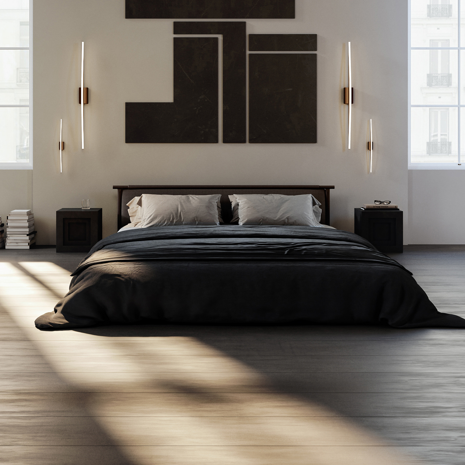 Podium Podest w kolorze kawy, 30 cm, beton włóknisty – 101 Copenhagen