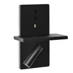 LEDS-C4 E-Lamp LED wall light indirect with spot