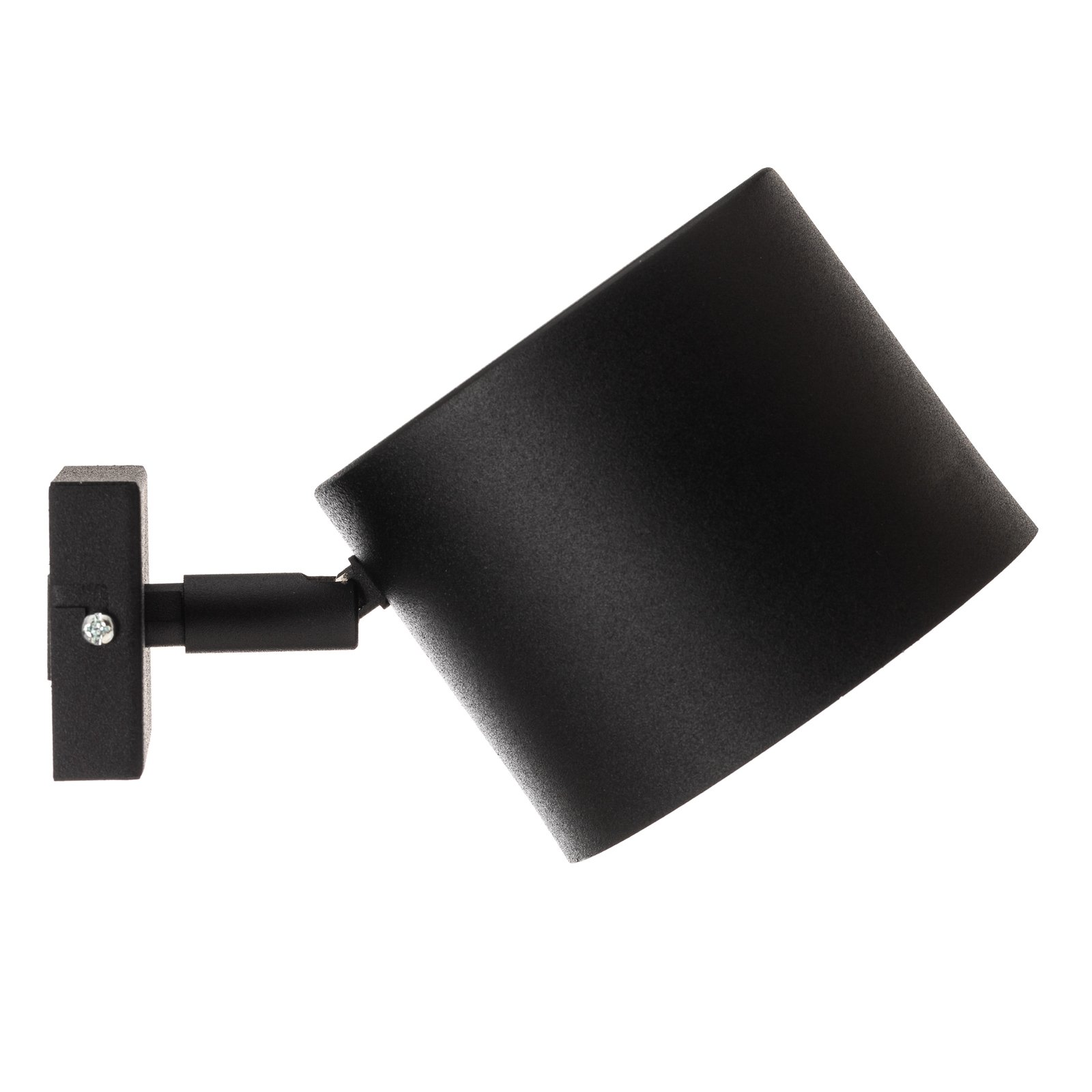 Bot wall spotlight, black, movable