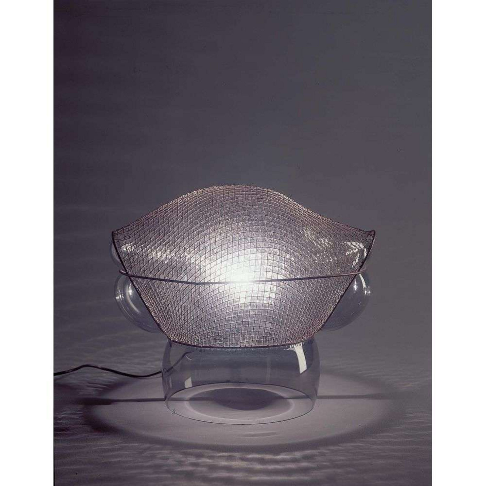 Patroclo Tischleuchte Glass/Steel Artemide - Wohnzimmer - Metall