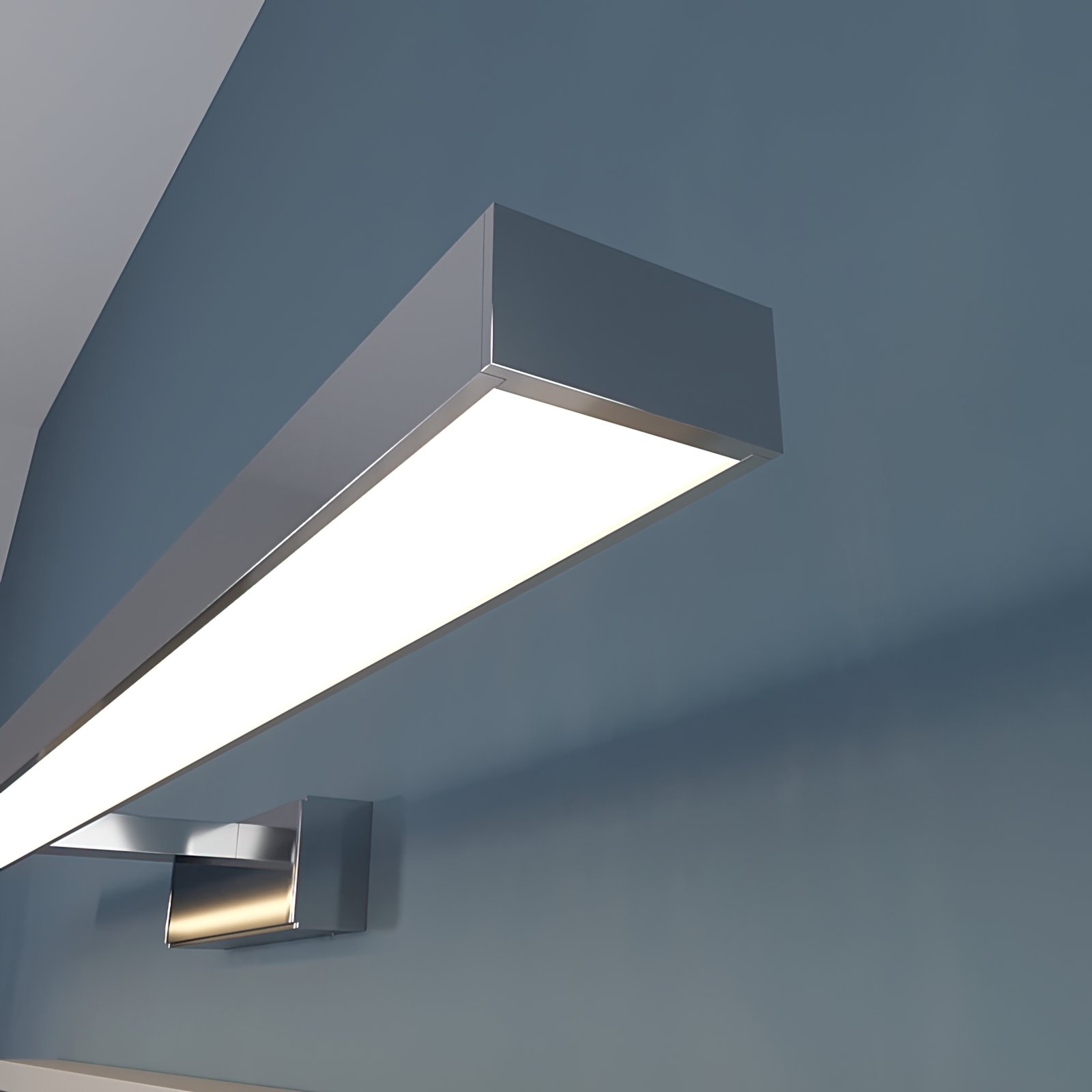 Jukka LED Aplique de Pared L90 Chrome - Lindby
