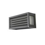 Aurelien Cover Long Buiten Wandlamp Dark Grey/White - Lucande