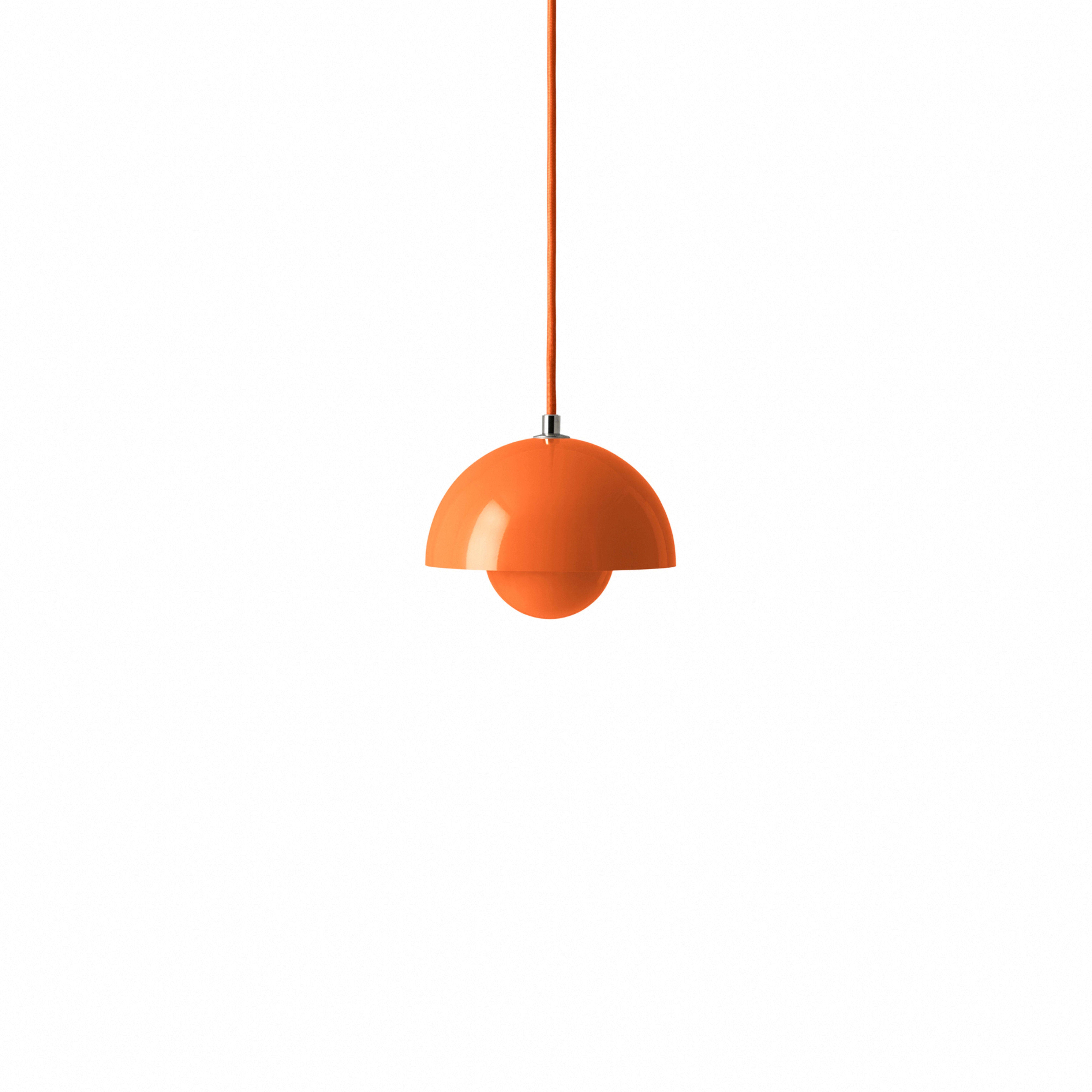 Lámpara colgante Flowerpot VP10, Ø 16 cm, naranja - &TRADITION