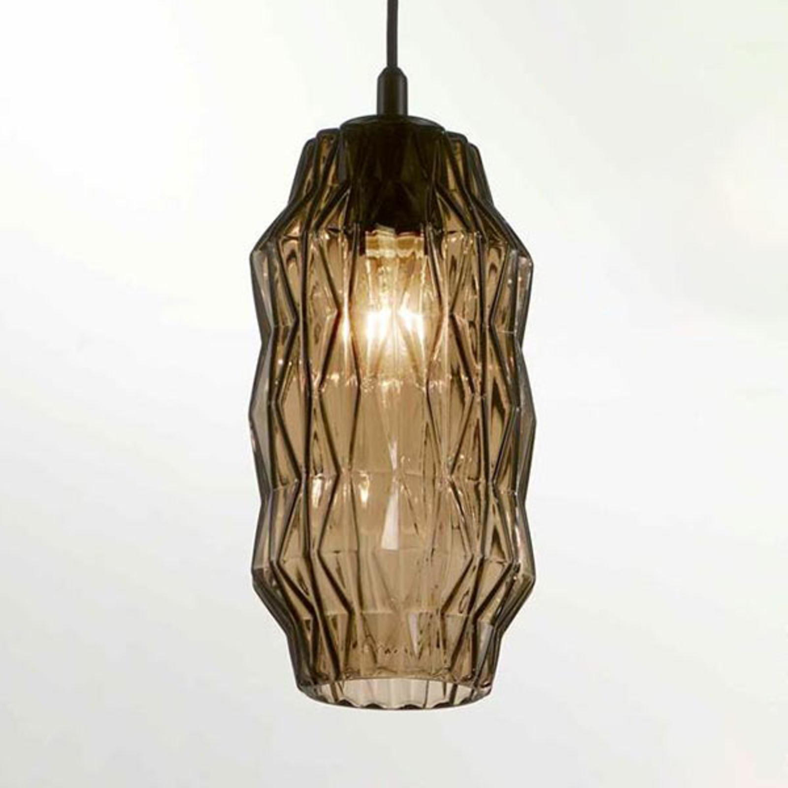 Elegant glass pendant light Origami