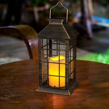 Lanterne déco solaire LED 5283402 flammes, par 2