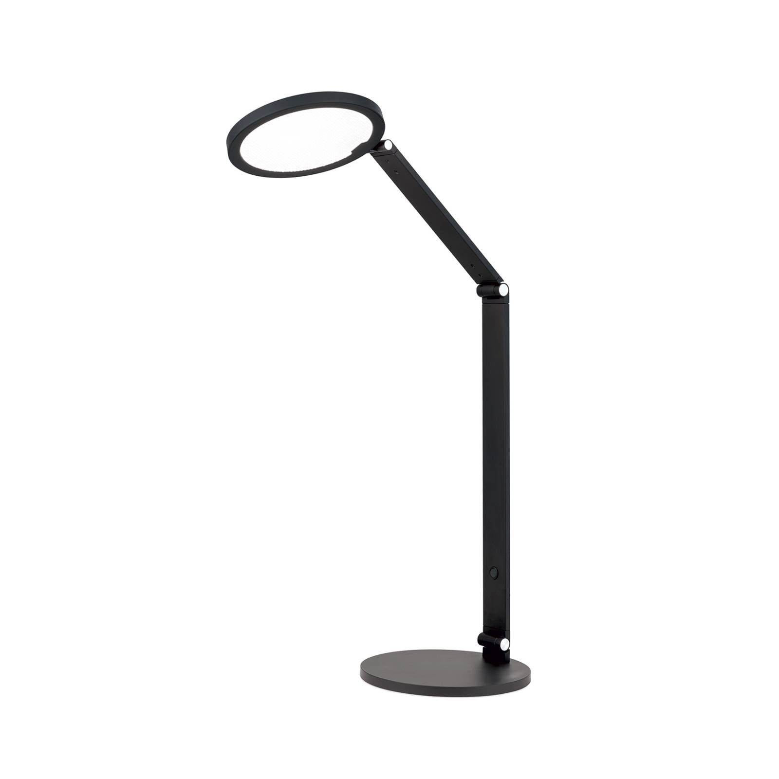 LED-Tischlampe Fati schwarz Höhe 60 cm Aluminium Dimmer
