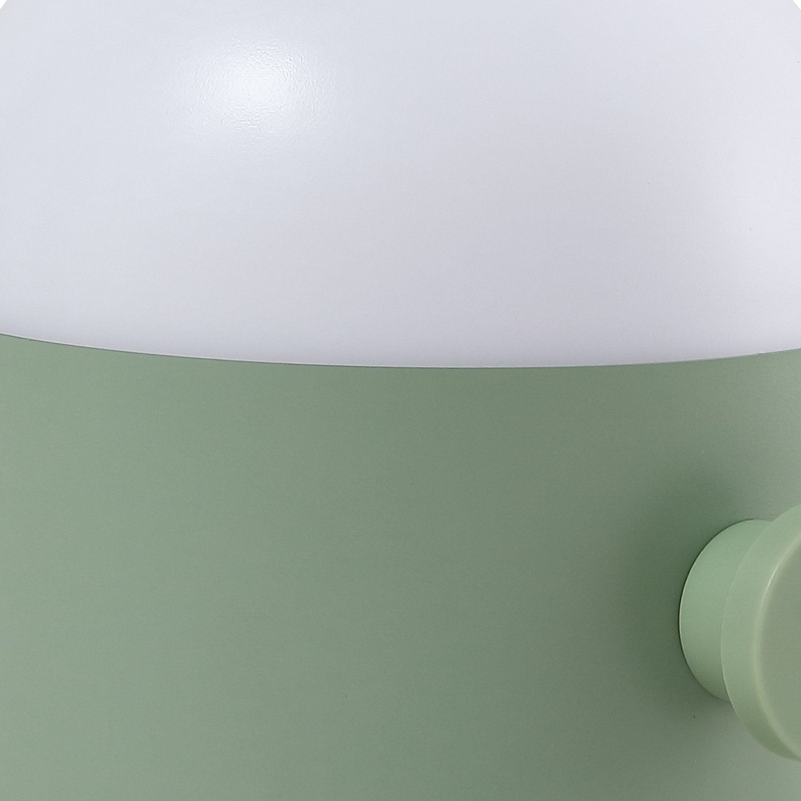 Lindby LED reîncărcabilă lampă de masă de exterior Isaline, verde, dimabil