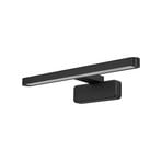 OSRAM LED-Wandlampe ORBIS DISC BAR, schwarz, 40 cm, IP44 CCT