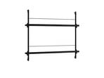 Magazine Shelving Black/Black - Moebe