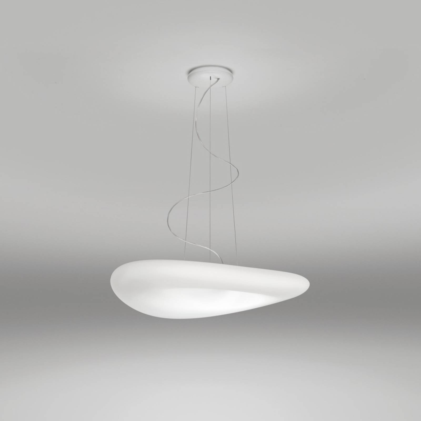 Stilnovo Závěsné svítidlo Stilnovo Mr Magoo LED, fáze, Ø 52 cm