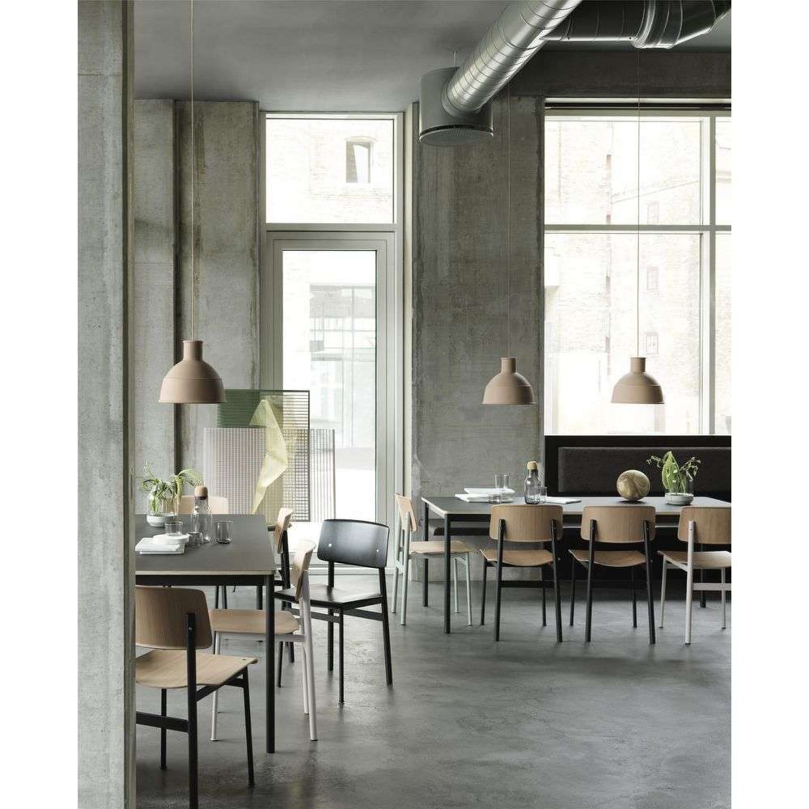 Unfold Pendel Dark Brown Muuto - Køkken - Plastik