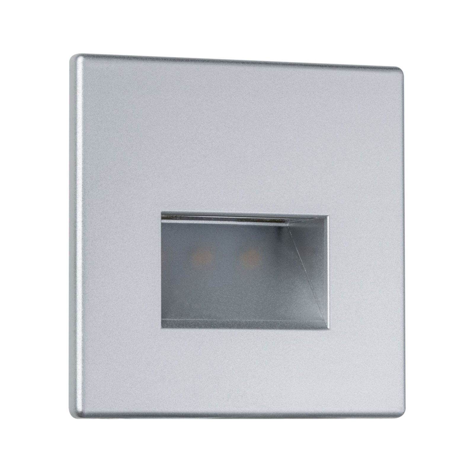 EDGE LED-Wandeinbauleuchte chrom matt - Paulmann