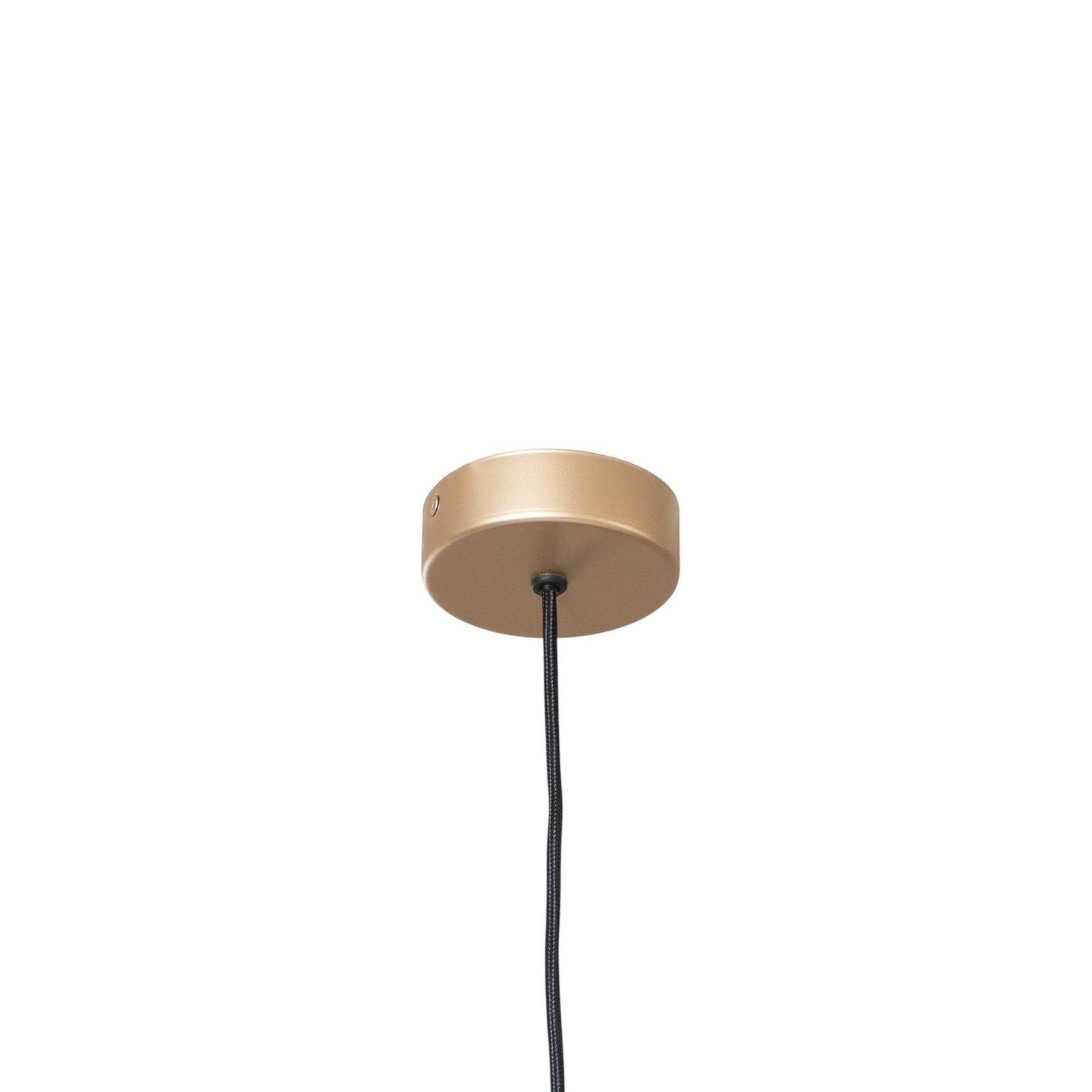 LED-Pendelleuchte Rulo, gold, Ø 3,2 cm, Stahl, 3000 K günstig online kaufen