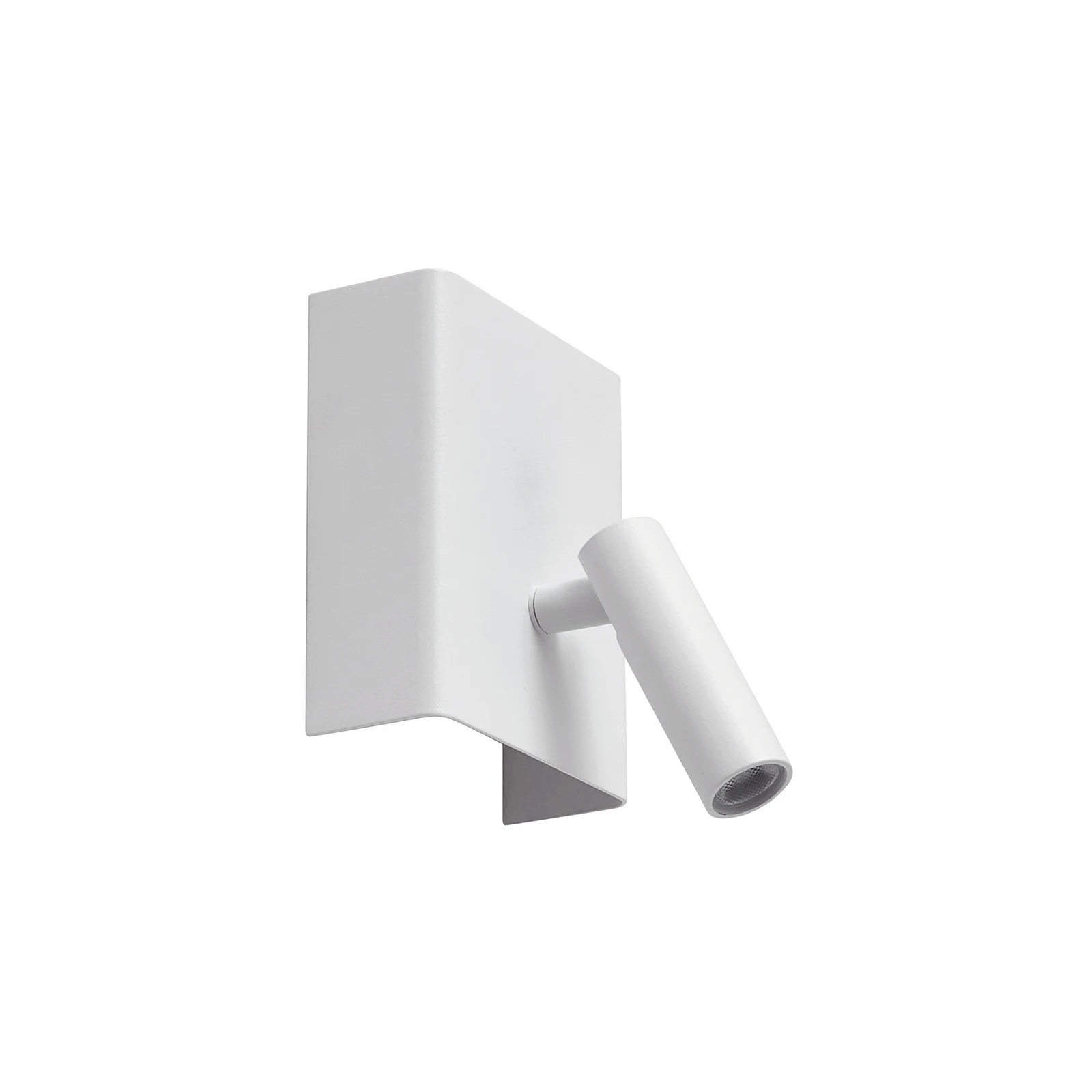 Lindby Candeeiro de parede LED recarregável Agit, branco, metal, regulação tátil