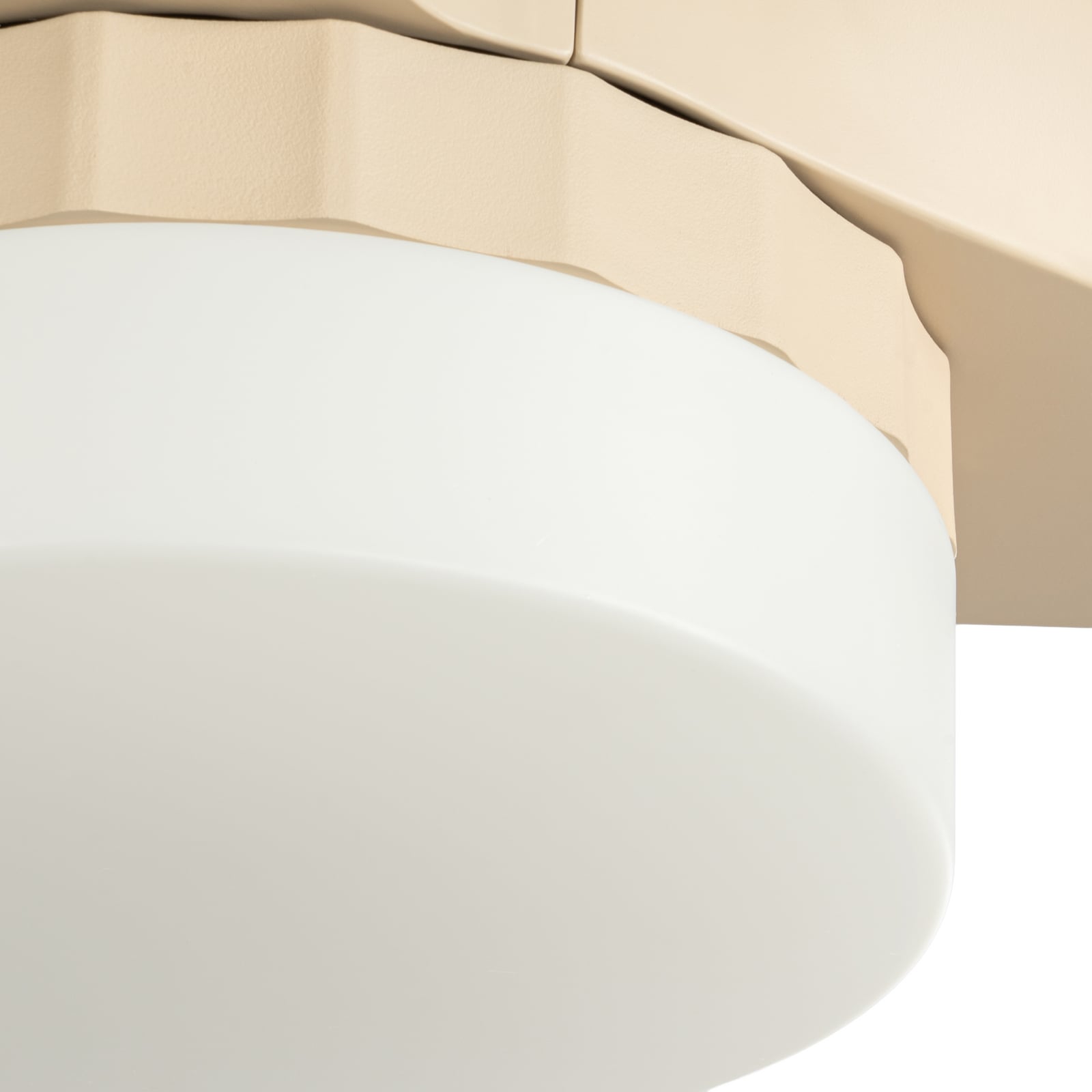 Lucande LED plafondventilator Novri, beige, Ø 132 cm, CCT Lucande LED plafondventilator Novri, beige, Ø 132 cm, CCT