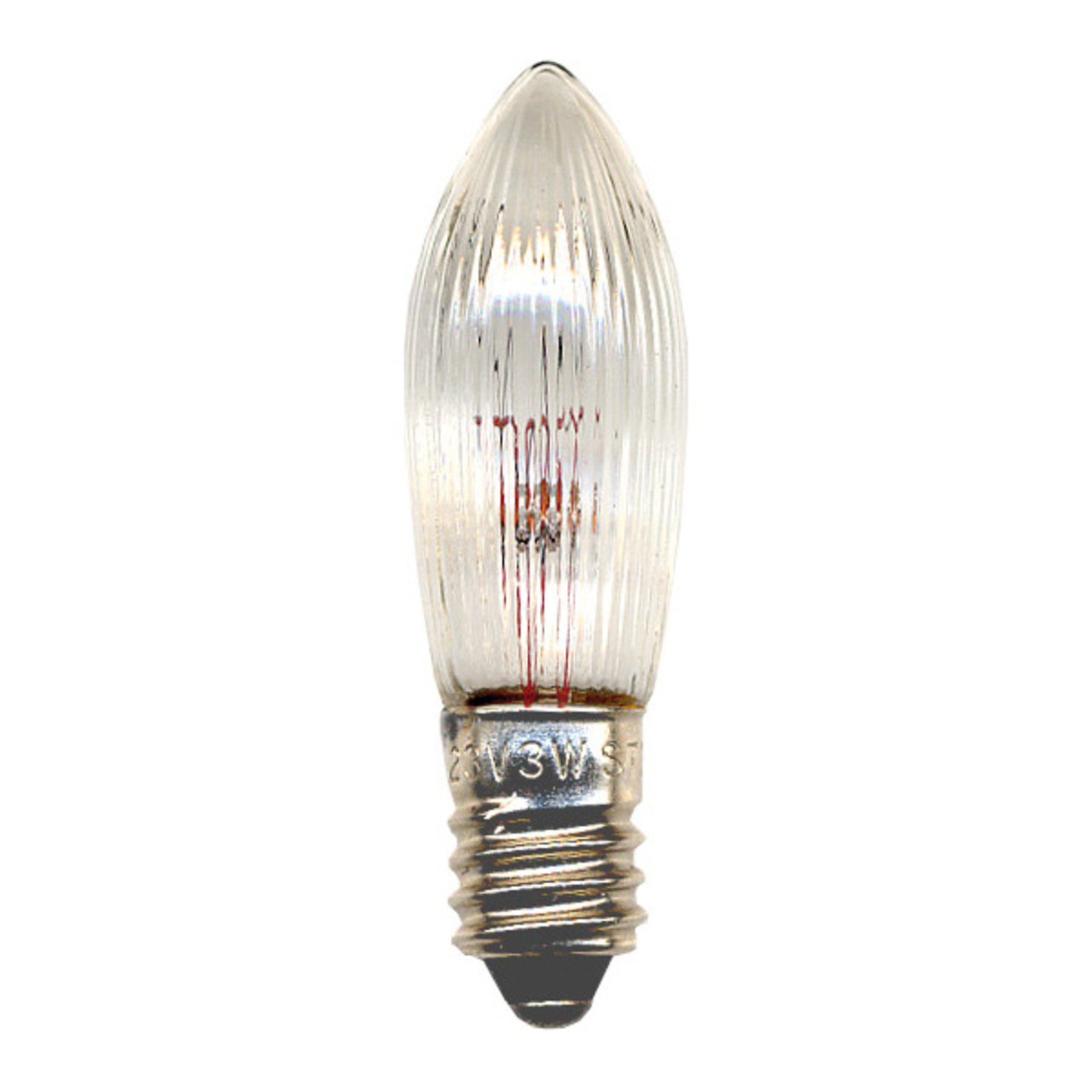Replacement bulb E10 3W 3-pack