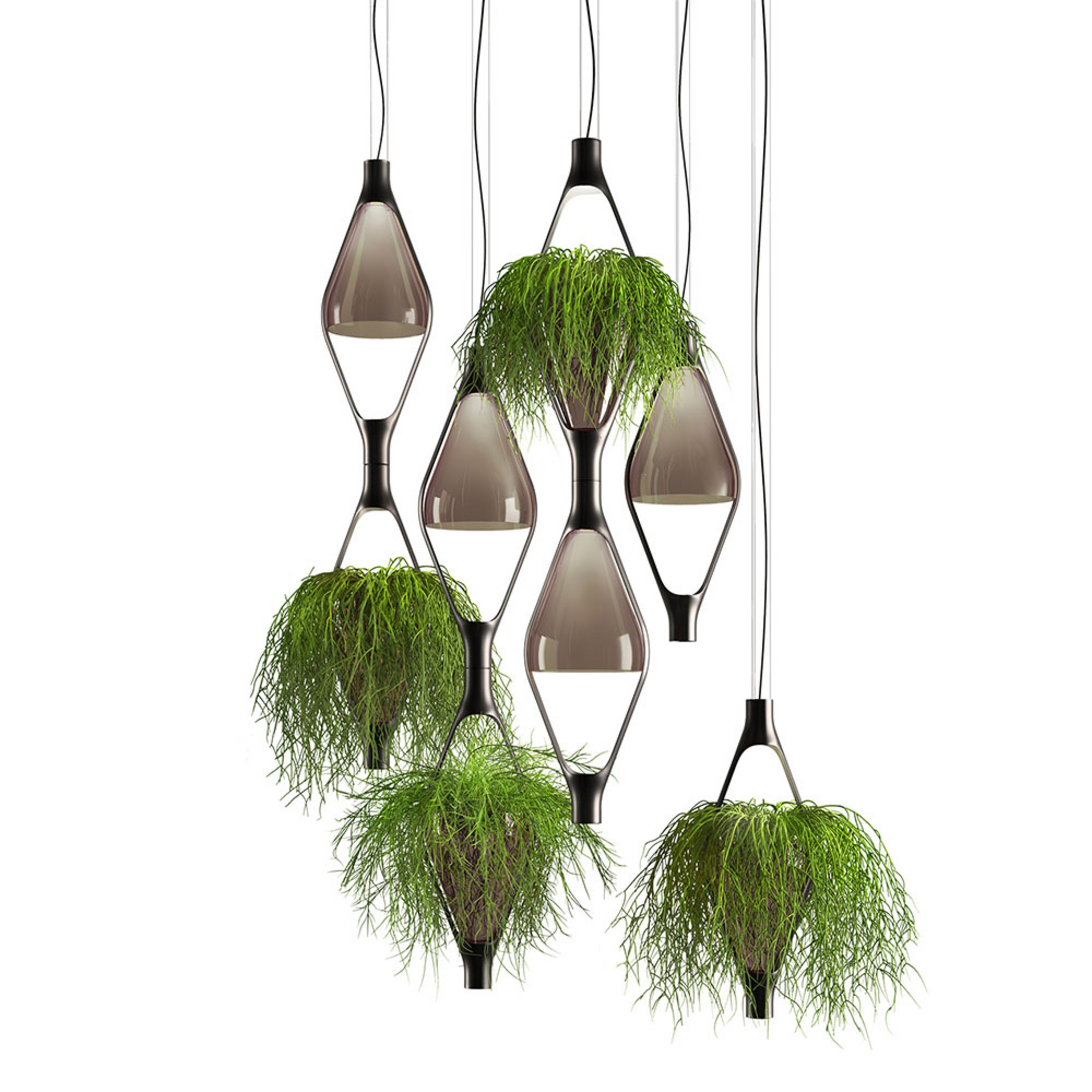 Viceversa 2 Pendelleuchte Smokey Grey - KDLN