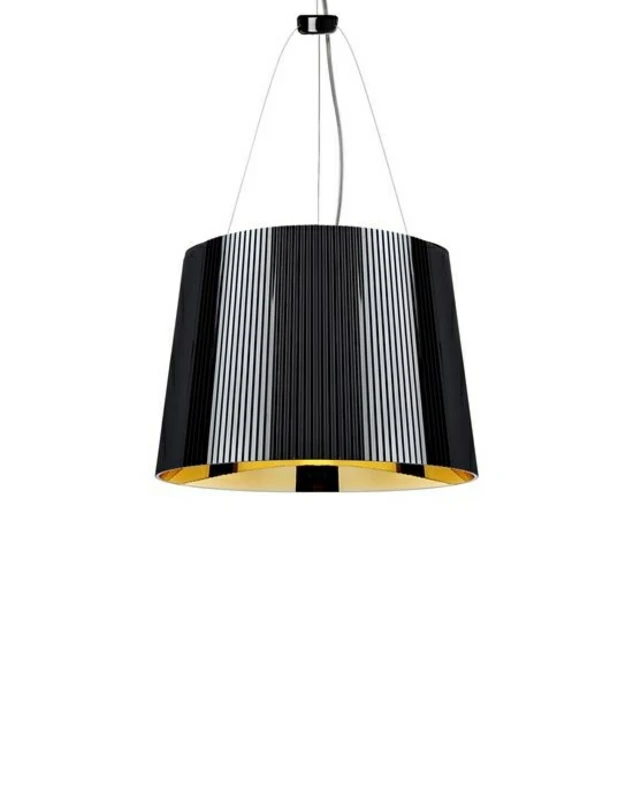 Kartell - Ge' Pendelleuchte Schwarz/Gold