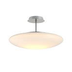 Gunda Plafondlamp Opal/Nickel/Chrome - Lindby