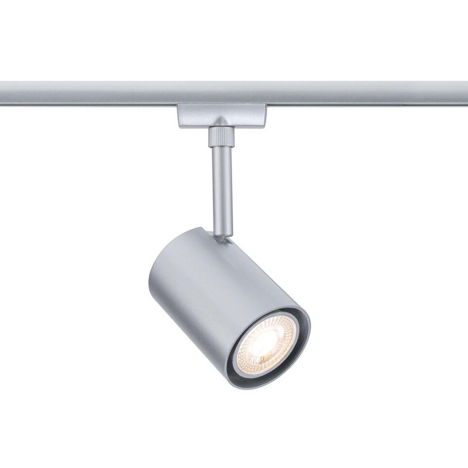 Paulmann URail track spotlight Luxe, matt chrome, GU10