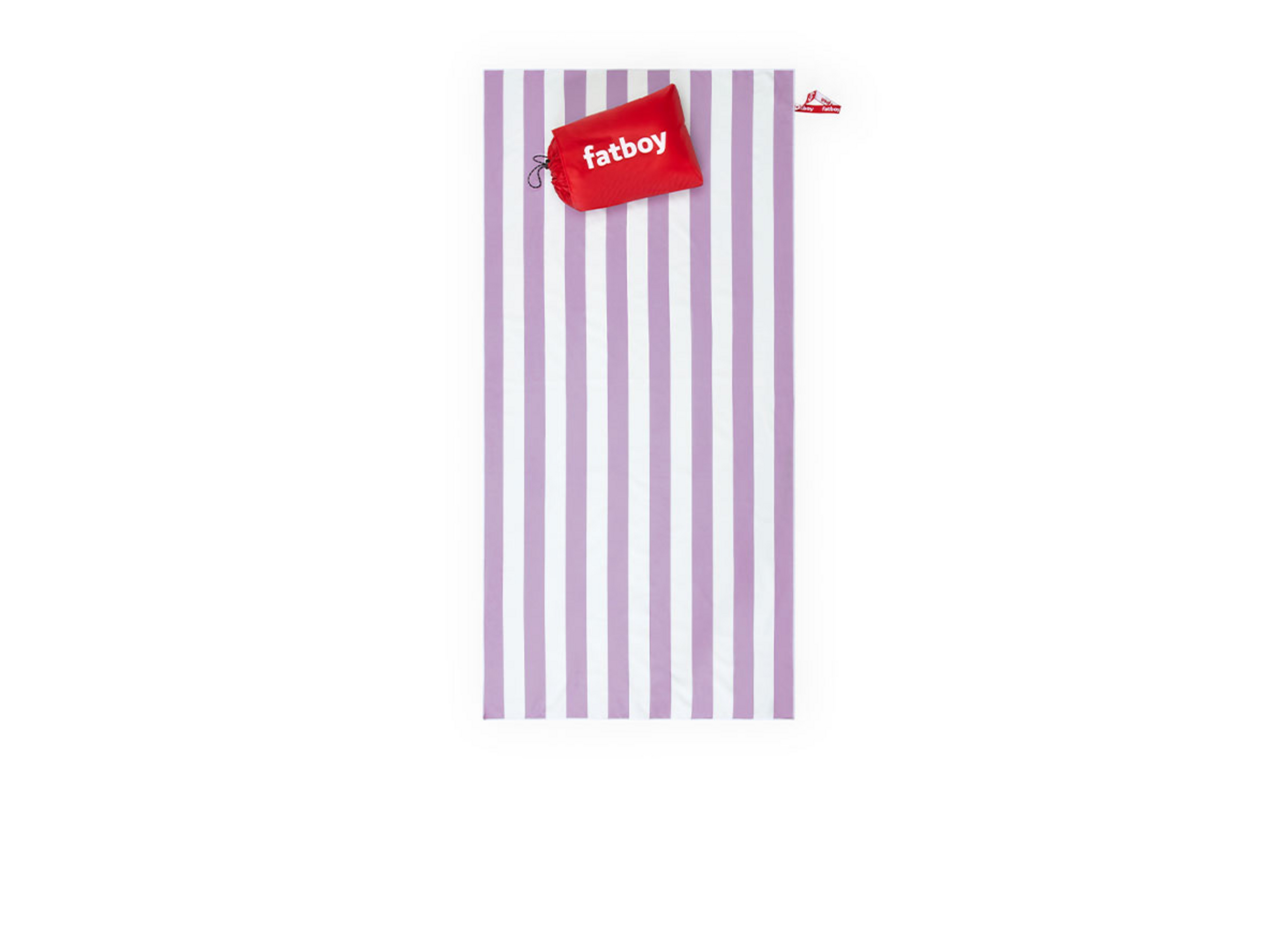 Beach Baggy Strandhåndklæde w/Pude Lilac - Fatboy®