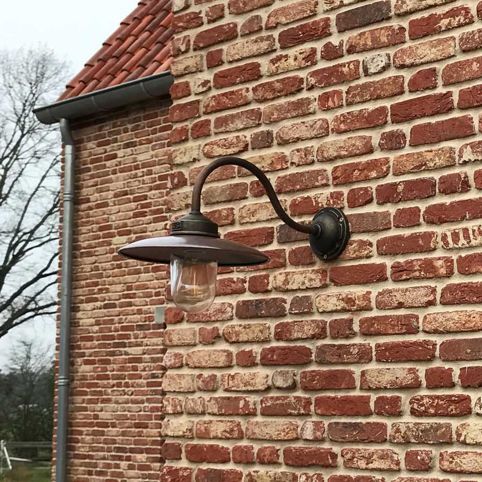 Vonkajšie nástenné svietidlo Landes Vonkajšie nástenné svietidlo Landes