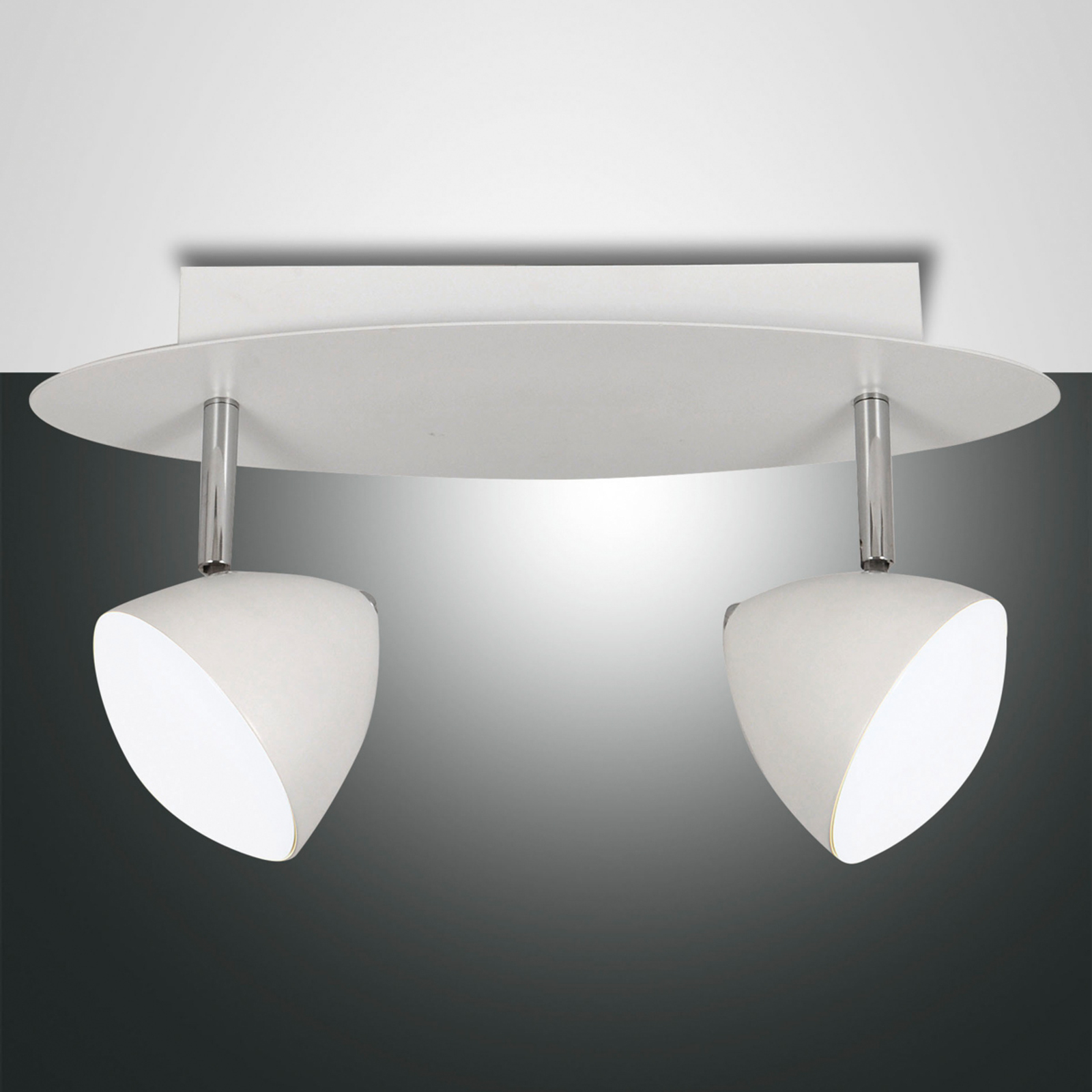 Fabas Luce Iconic Bike LED ceiling lamp in retro look, for Living / Dining Room, metal, methacrylate, 8 W, energy efficiency: A+, L: 35 cm, W: 11 cm, H: 21 cm