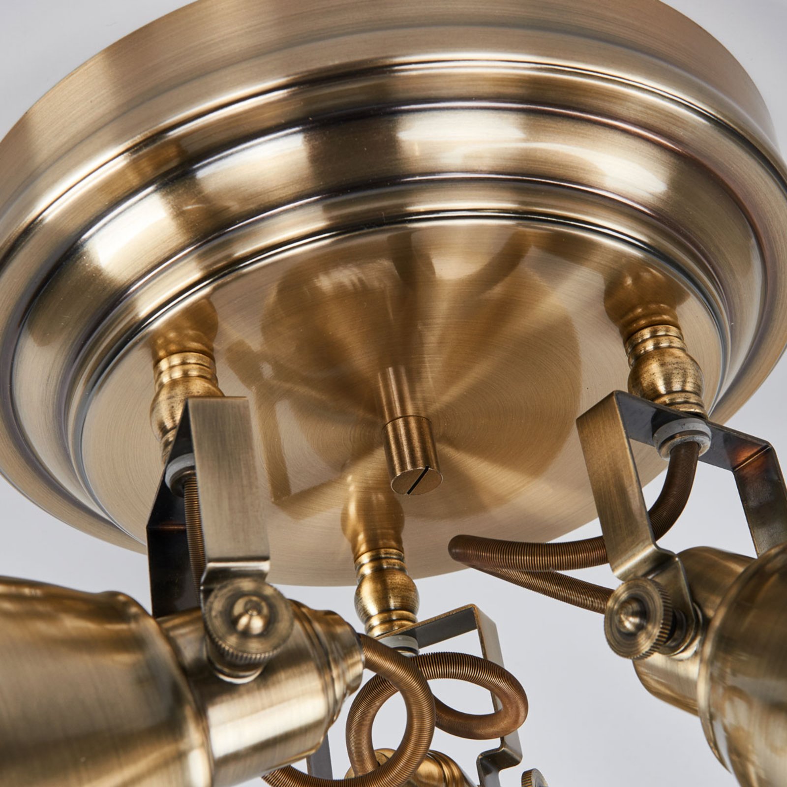 Fjällbacka 3 Loftlampe Antique Brass - Markslöjd