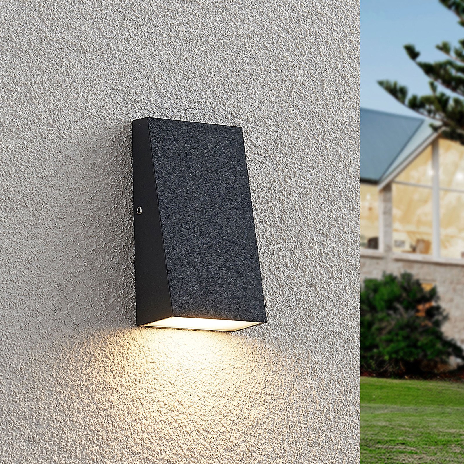 Adarey LED OutdoorWall Lamp Dark Grey - Lucande
