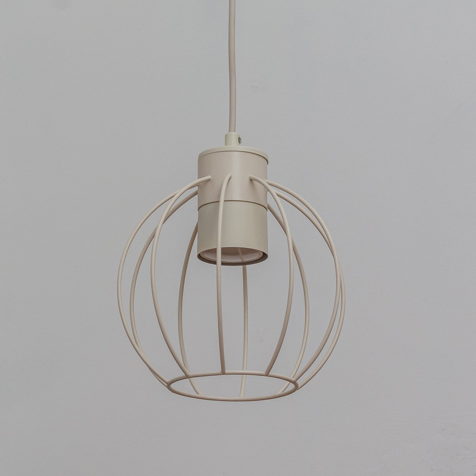Lampa wisząca STARLIGHT, kremowy biały, 4-punktowa, długość 100 cm, metalowa