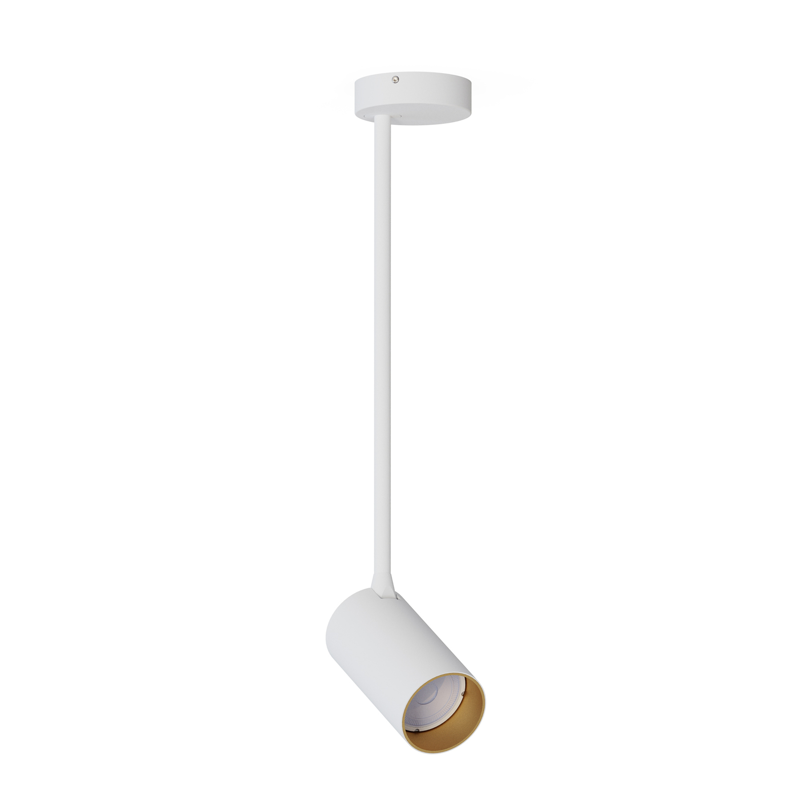 Plafondspot Mono Long M wit/goud