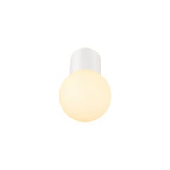 SLV Varyt lámpara de techo para baño, blanco, aluminio, Ø 12 cm