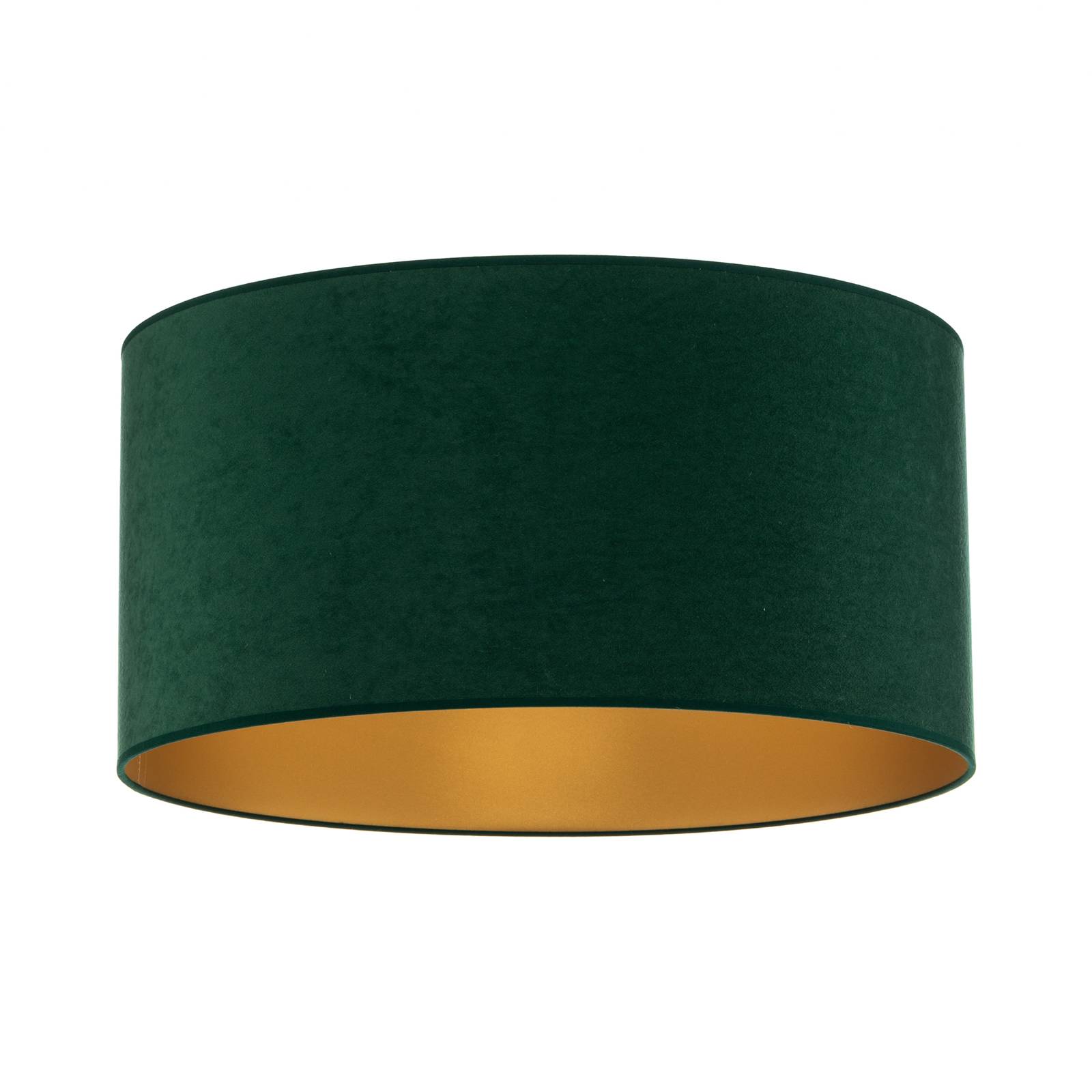 Deckenlampe Golden Roller Ø 60cm dunkelgrün/gold