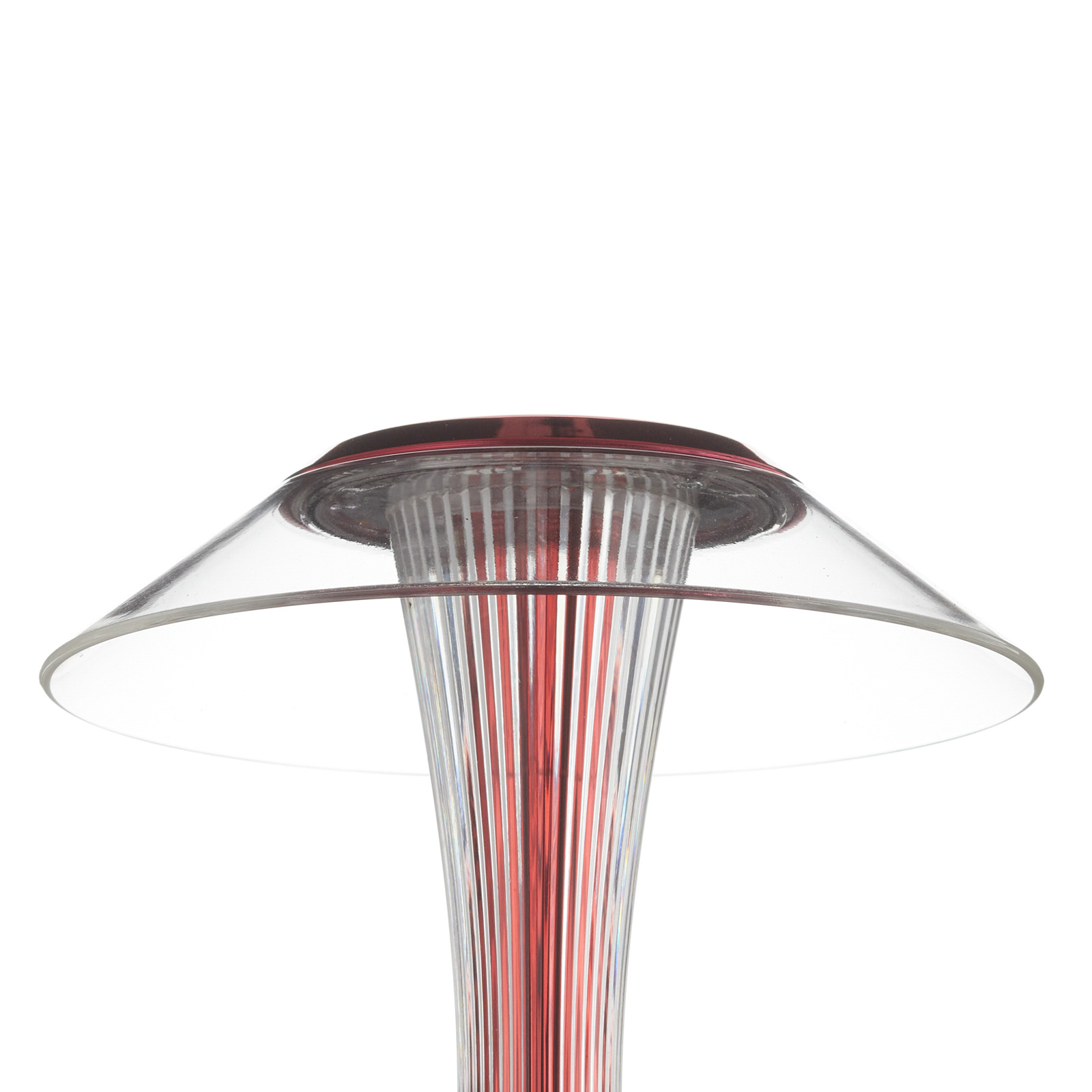 Kartell Space LED-bordlampe rød, limited edition