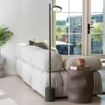 GOOD & MOJO LED-põrandalamp Okinawa, 1-flg. roheline, 146 cm, puit