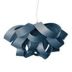 LZF Agatha Small hanging light, 78 x 76 cm, blue