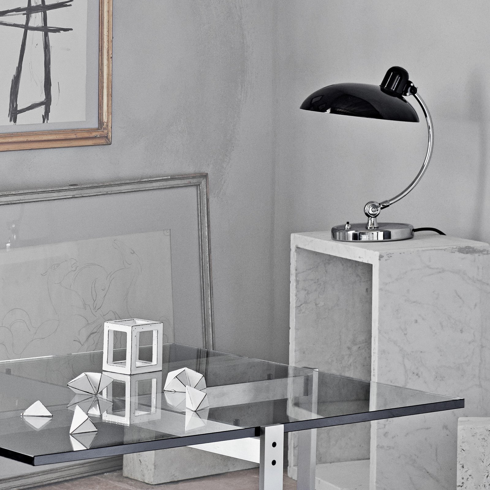 KAISER idell™ 6631-T Tischleuchte Schwarz - Fritz Hansen
