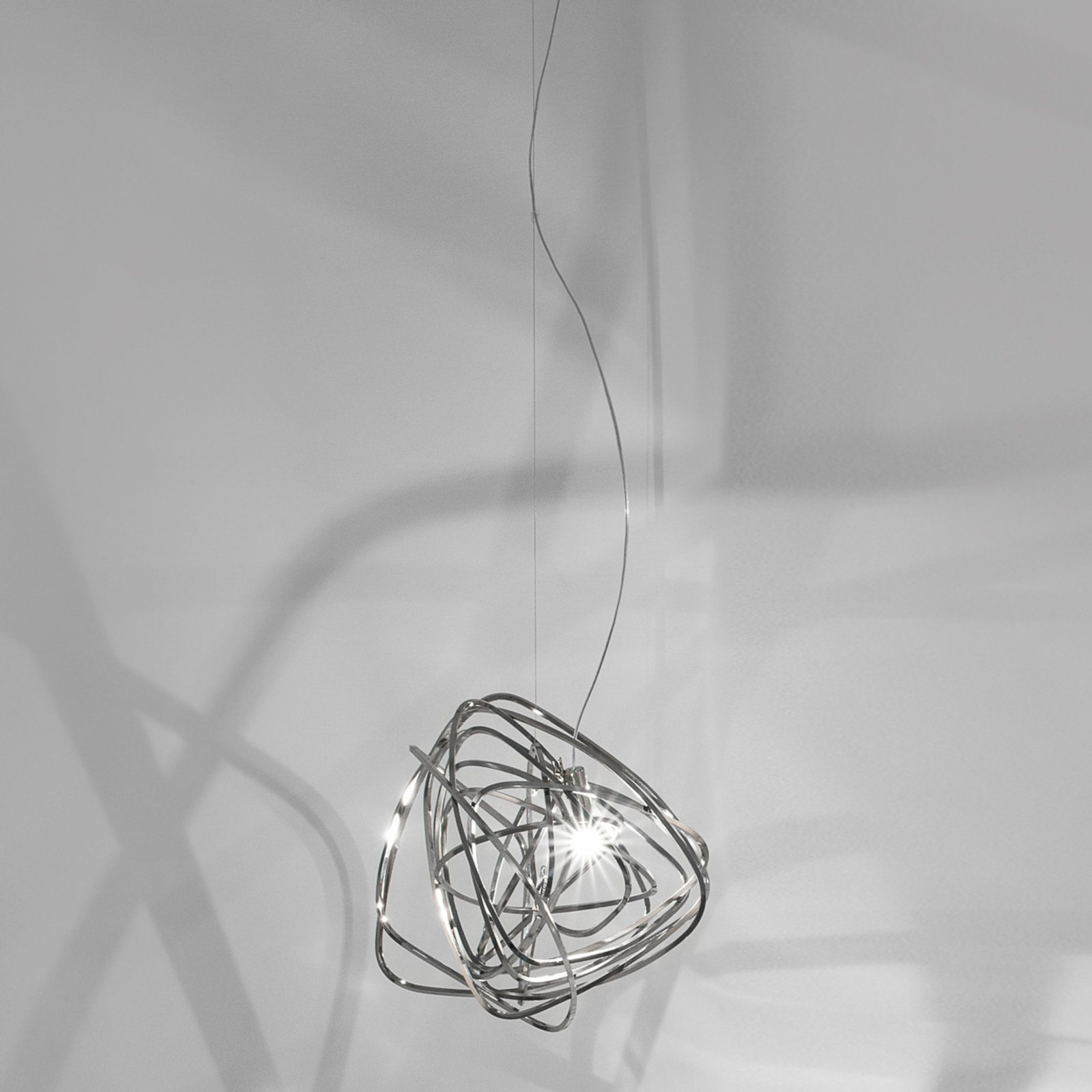 Terzani Doodle - lámpara colgante LED hecha a mano